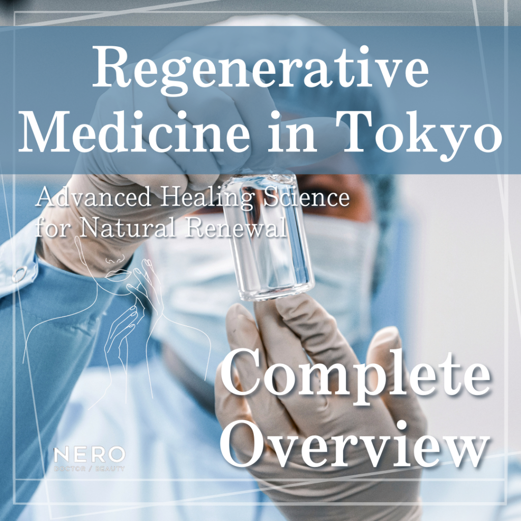 Regenerative Medicine in Tokyo: Complete Overview for International Patients