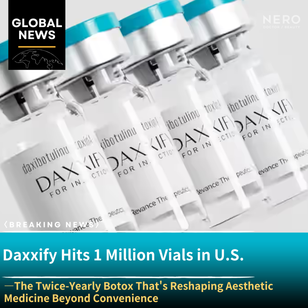 Daxxify Hits 1 Million Vials in U.S.—The Twice-Yearly Botox That’s Reshaping Aesthetic Medicine Beyond Convenience