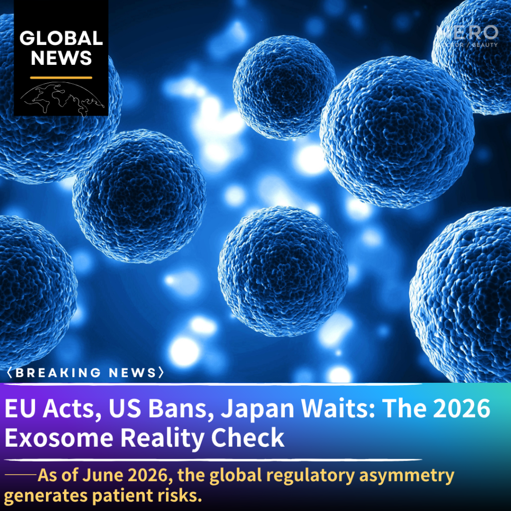 EU and UK Begin Regulating Cosmetic Exosomes While Japan Remains in a Gray Zone in 2026