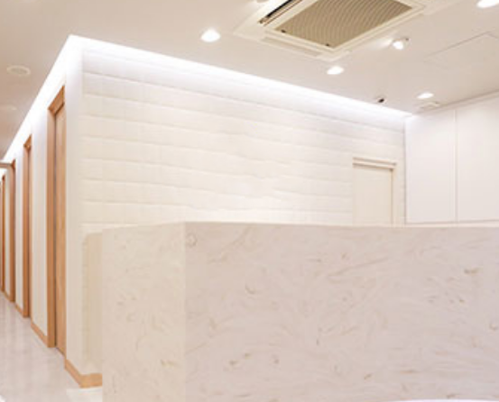 Reception Area at Beautys Clinic