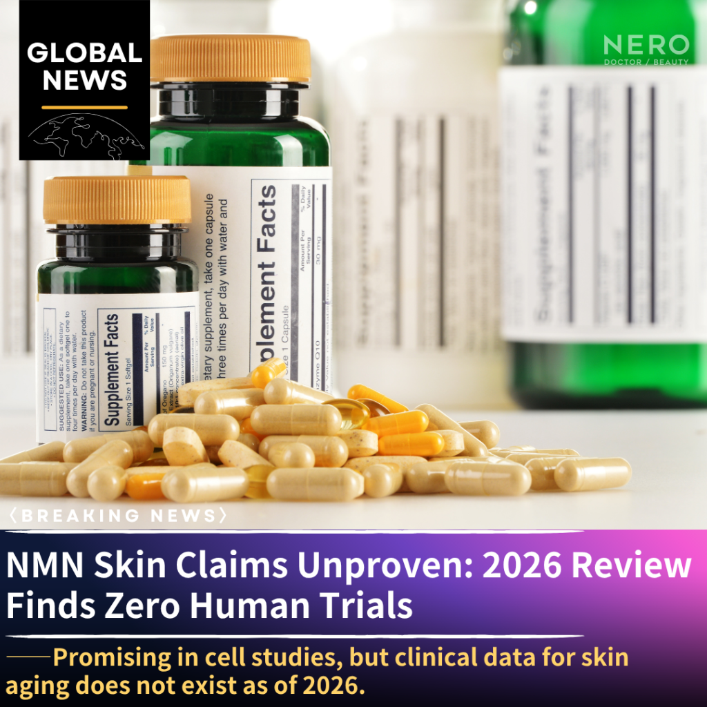 NMN and Skin Aging: What a 2026 Systematic Review Actually Found