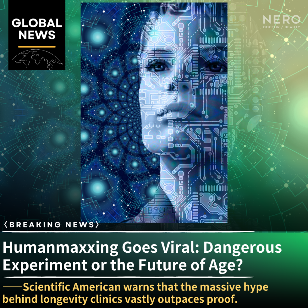 Humanmaxxing Goes Viral While Scientific American Warns of a Dangerous Experiment — What the Evidence Says About Exosomes, NMN, and Peptides