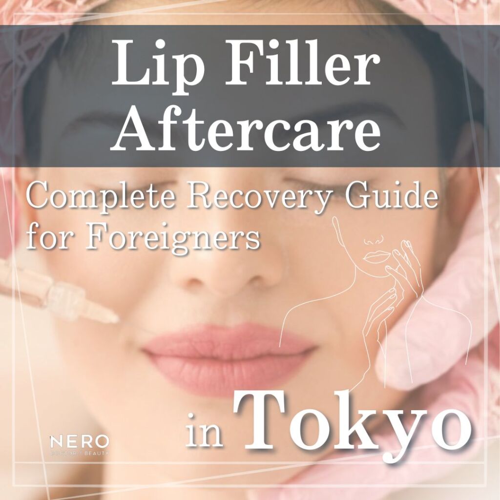 Lip Filler Aftercare in Tokyo: A Complete Recovery Guide for Foreigners