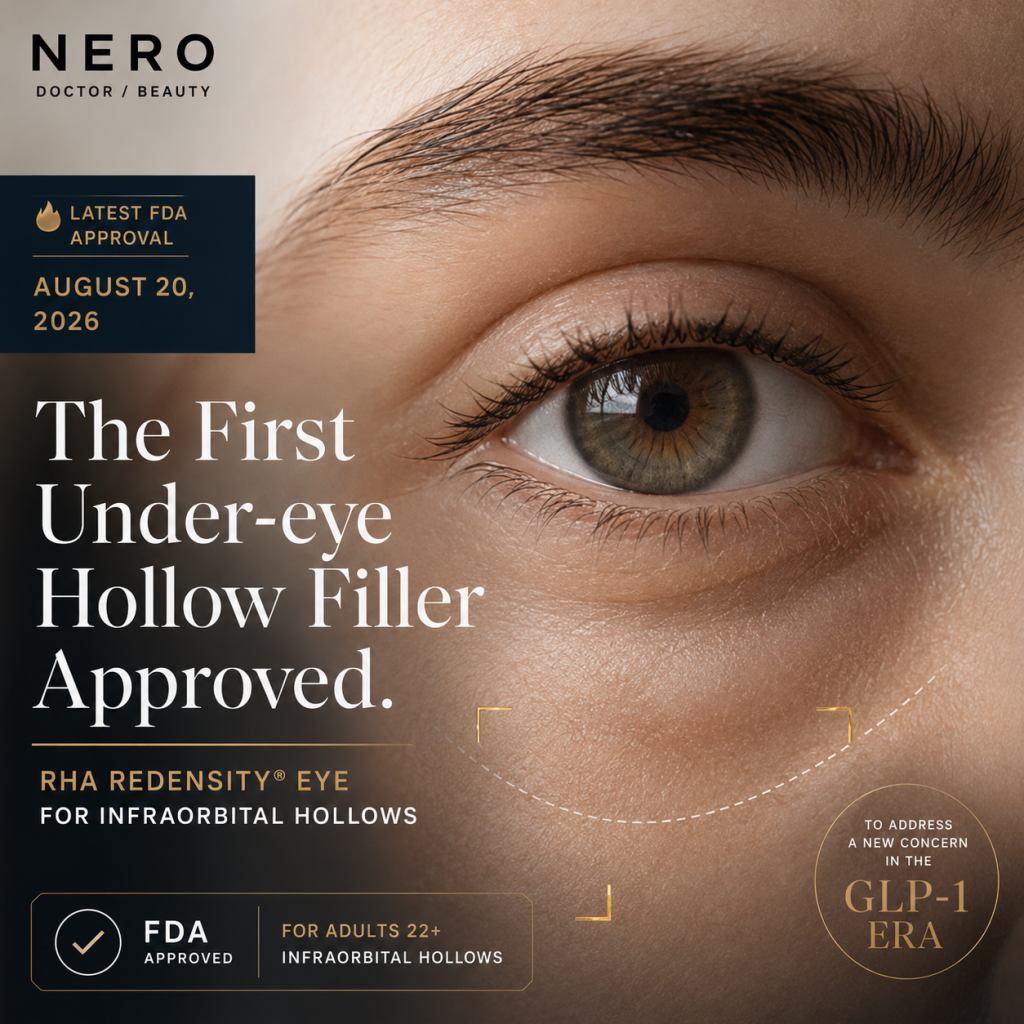FDA Approves RHA Redensity Eye — The First HA Filler Designed Specifically for Infraorbital Hollows