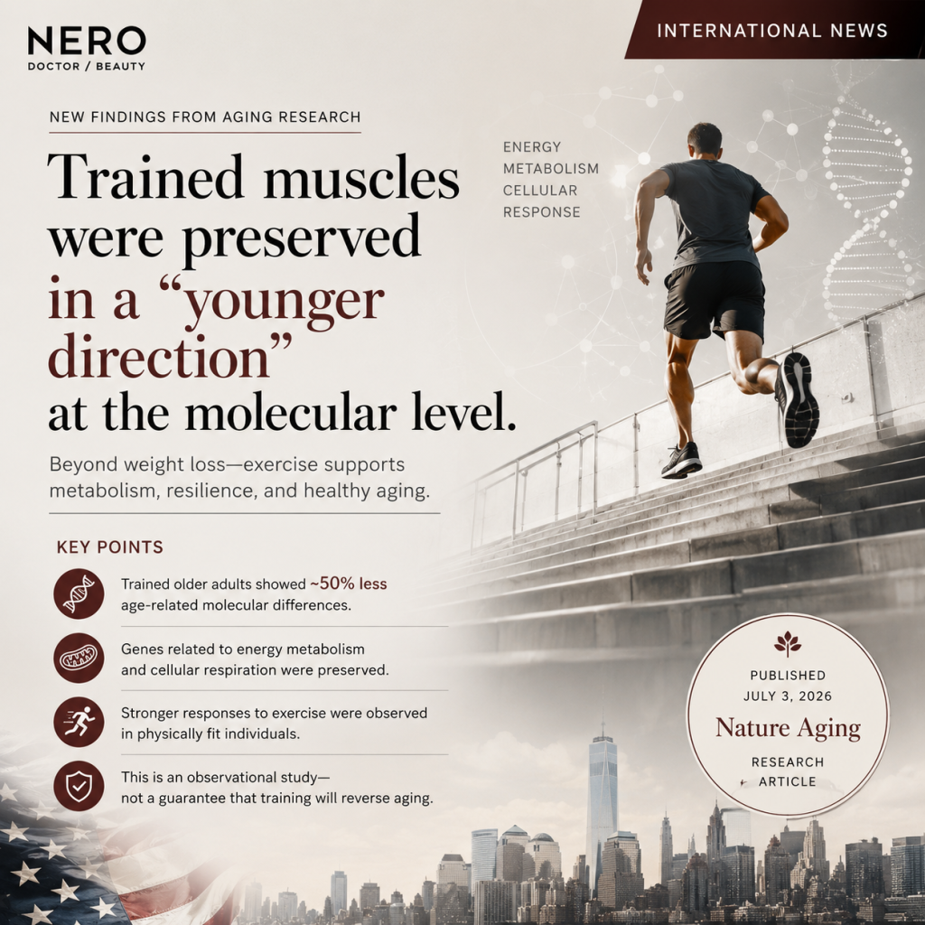 Trained Elderly Muscles Stay Molecularly Young, Nature Aging Study Finds