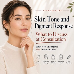 Skin Tone and Pigment Response Before Aesthetic Treatments: What to Discuss at Your Consultation