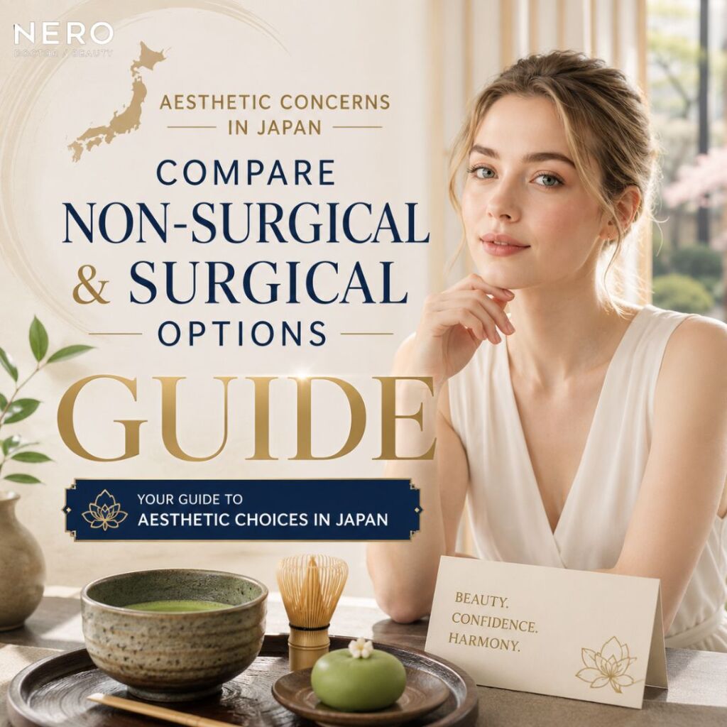 Aesthetic Concerns in Japan: Compare Non-Surgical and Surgical Options