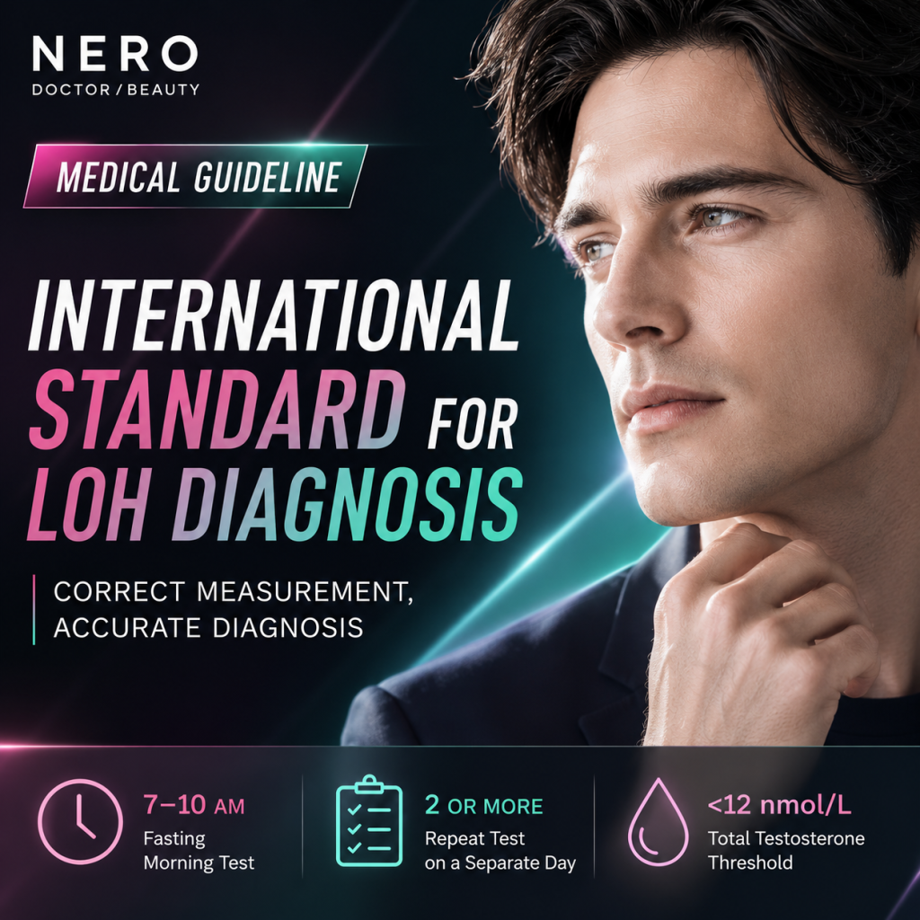 EAU 2026 Guidelines Warn Against Single-Test LOH Syndrome Diagnosis: What Men Need to Know Before Starting TRT