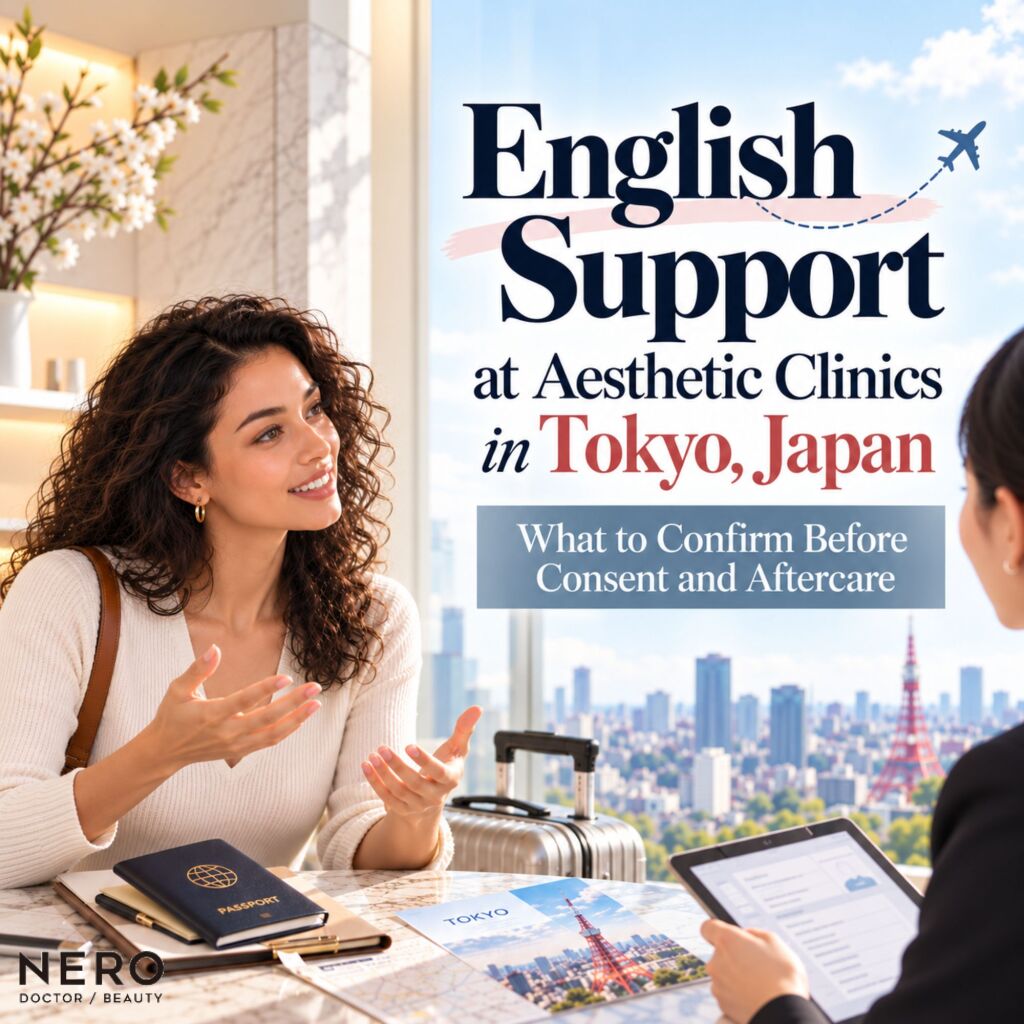 English Support at Aesthetic Clinics in Tokyo, Japan: What to Confirm Before Consent and Aftercare