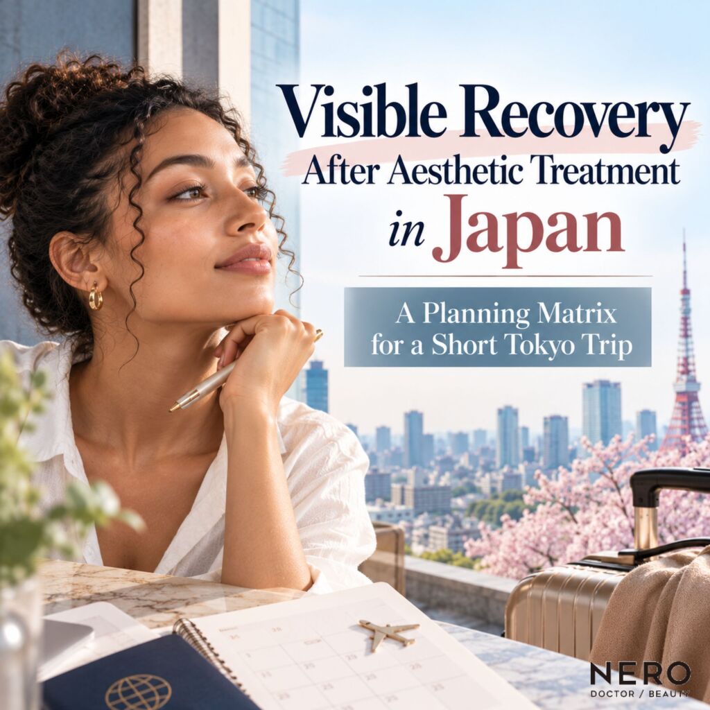 Visible Recovery After Aesthetic Treatment in Japan: A Planning Matrix for a Short Tokyo Trip