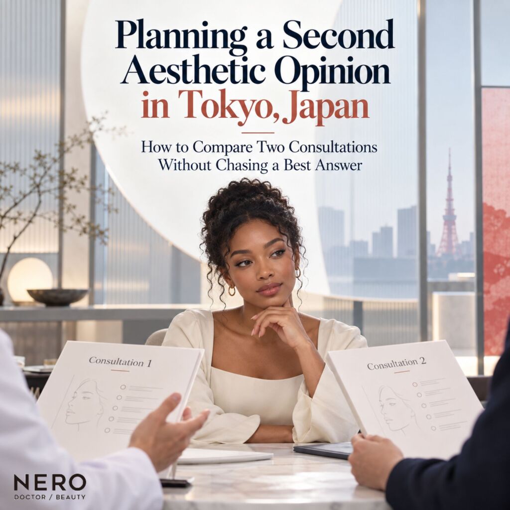 Planning a Second Aesthetic Opinion in Tokyo, Japan: How to Compare Two Consultations Without Chasing a Best Answer