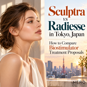 Sculptra vs Radiesse in Tokyo,  Japan: How to Compare Biostimulator Treatment Proposals
