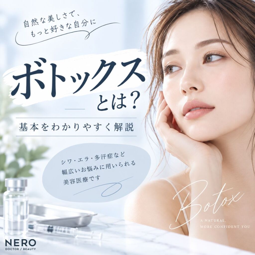 ボトックスとは？効果・副作用・費用や施術の流れを解説