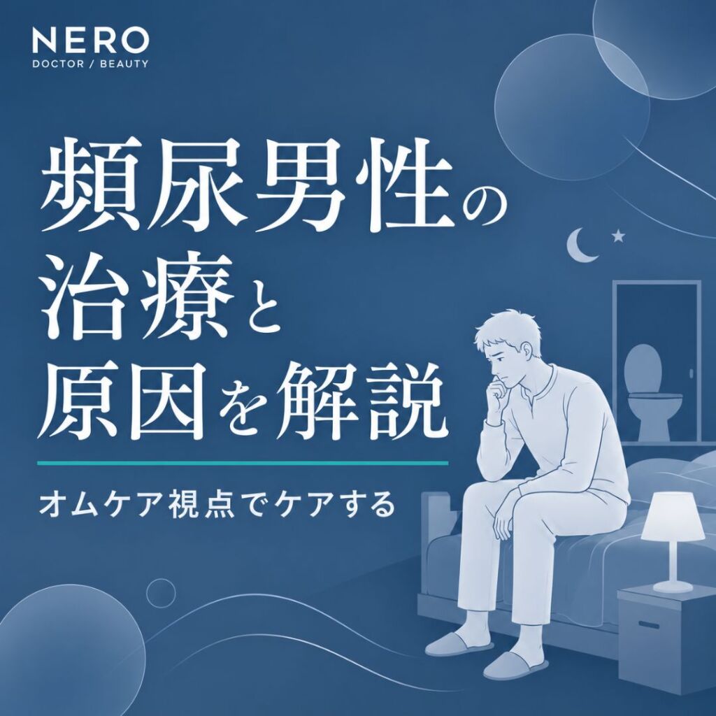頻尿男性の治療の選択肢とは？原因と医療アプローチを解説