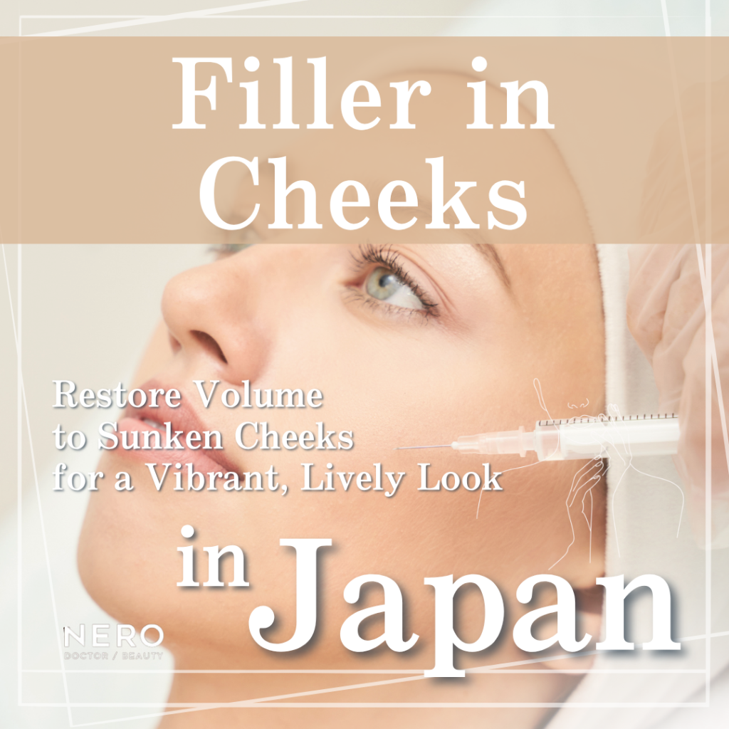 Filler in Cheeks: Achieve Youthful Contours and Lift with Expert Care in Japan