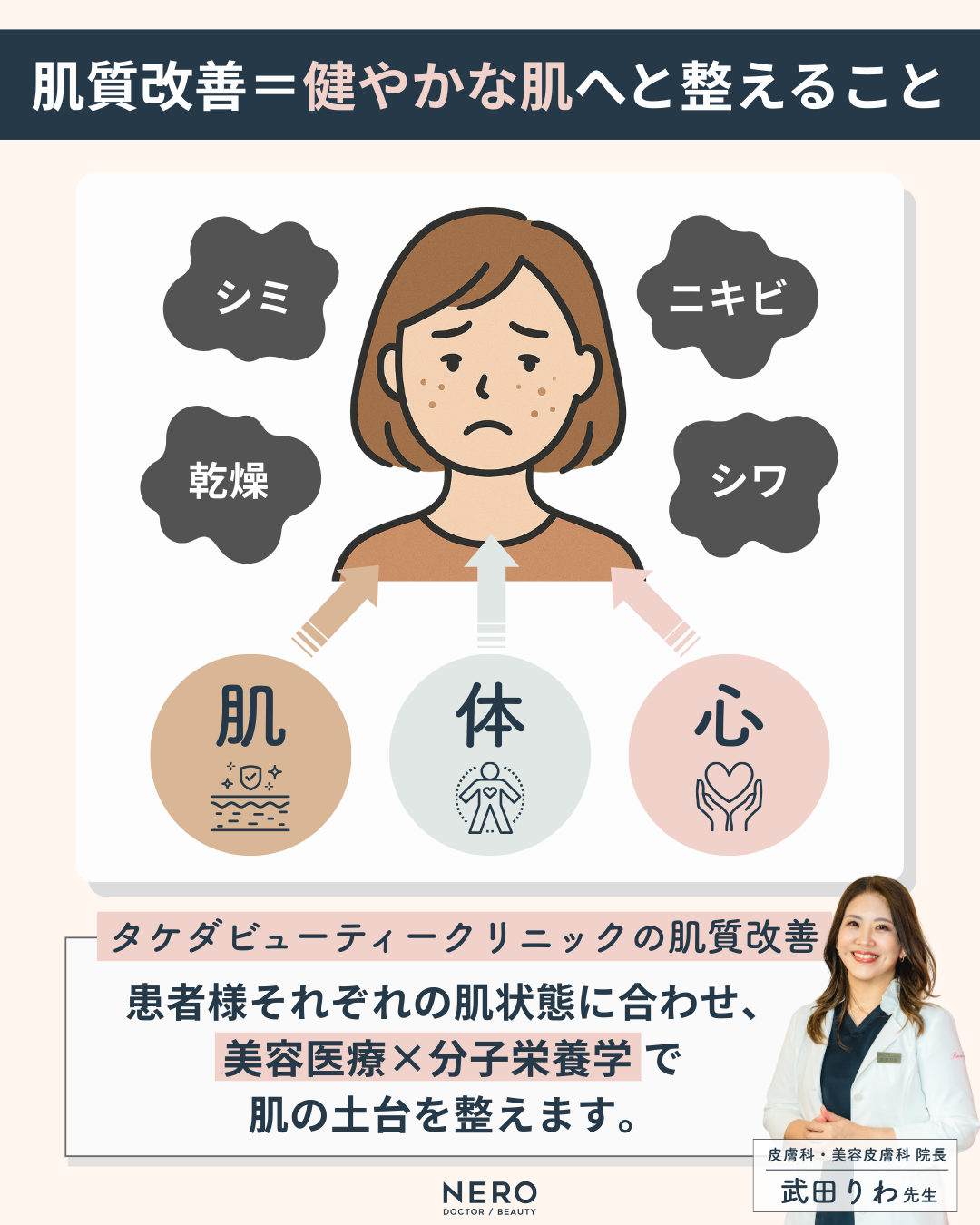 【肌質改善】福岡・タケダビューティークリニックが実践する“内側と外側から整える”美肌戦略とは？