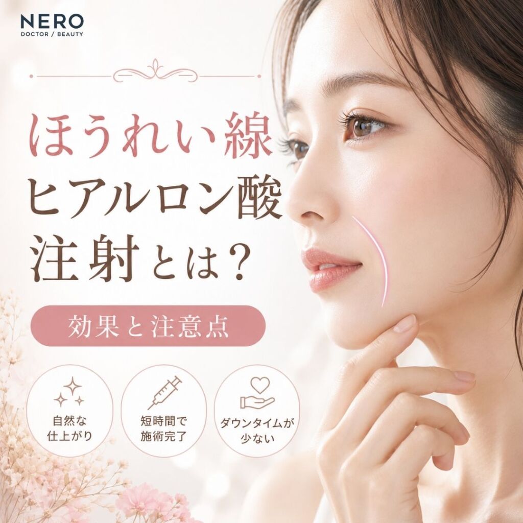 ほうれい線ヒアルロン酸注射とは？効果・費用・笑うと不自然になる理由を解説