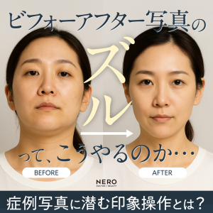 「ビフォーアフター写真の“ズル”ってこうやってやるのか……」症例写真に潜む印象操作とは？条件統一の重要性を考える