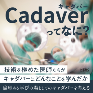 「キャダバー」ってなに？技術を極めた医師たちが、キャダバーにどんなことを学んだか。倫理ある学びの場としてのキャダバーを考える