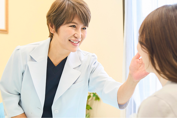 TOKIKO CLINIC ベビーコラーゲン前のカウンセリングのイメージ