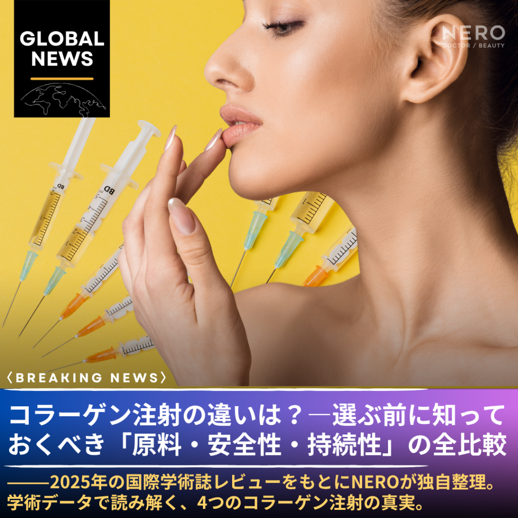 コラーゲン系注入材の「第2世代」が始まった——ECM製剤・胎盤由来・リコンビナントが共存する2026年の市場構造と、患者が持つべき新しい判断軸