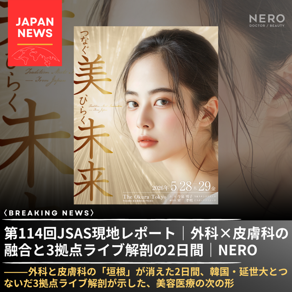 第114回JSAS開催──「美容外科」と「美容皮膚科」の融合が進む日本の現在地