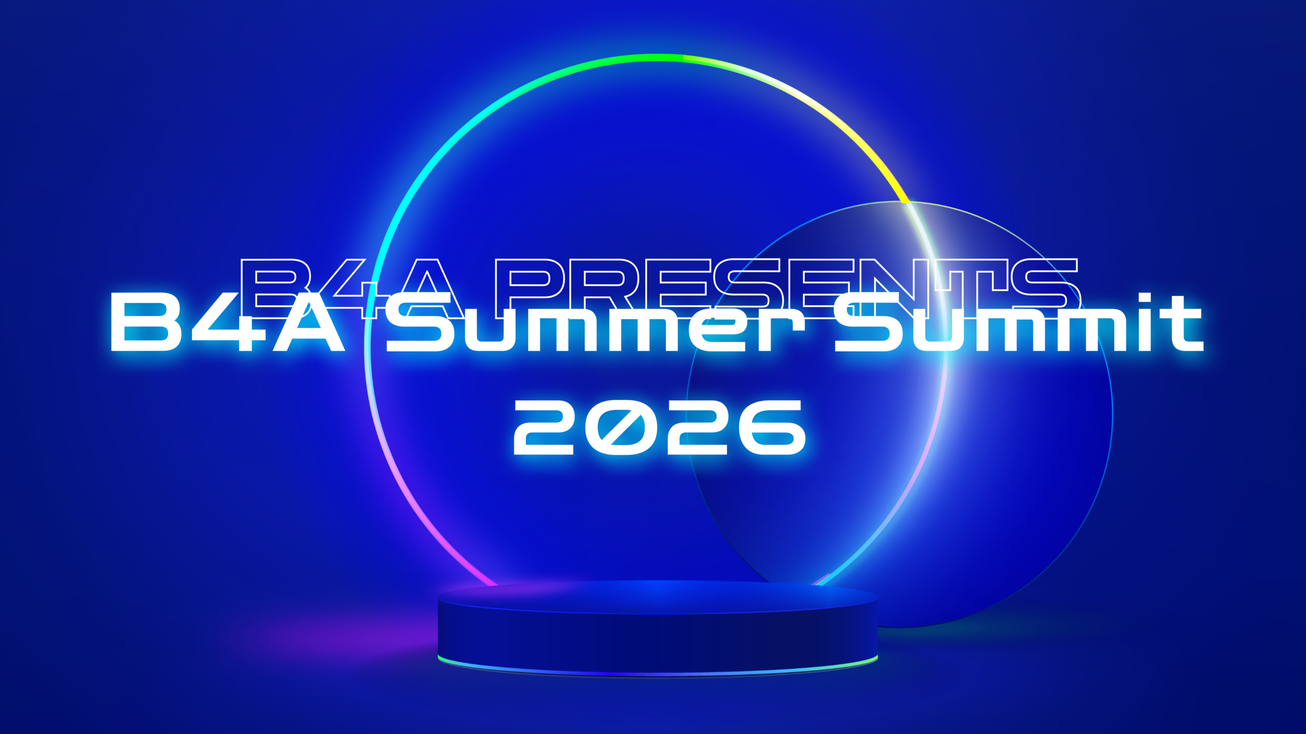 B4A Summer Summit 2026 キービジュアル