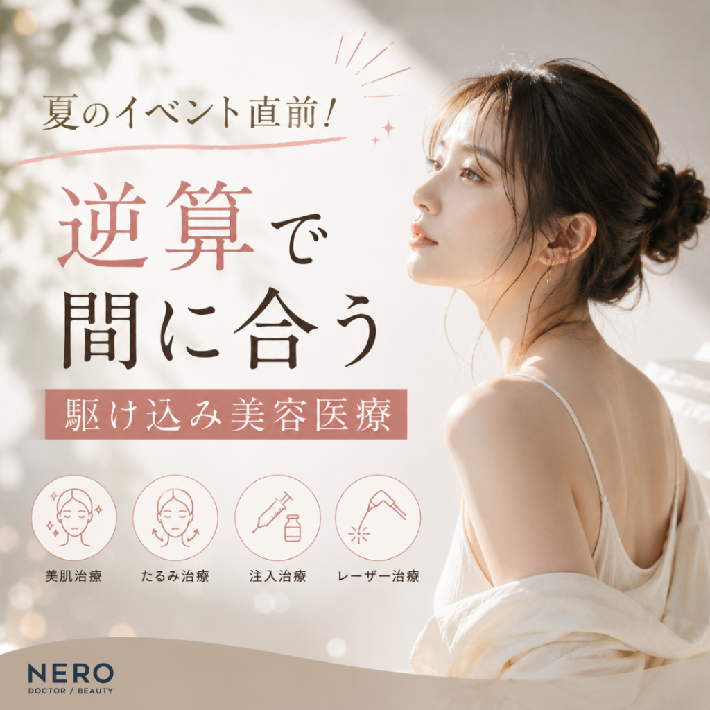 夏前におすすめ！フェス・海・旅行に間に合う“逆算”駆け込みメニュー決定版