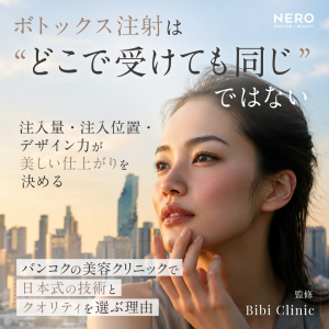 ボトックス注射をバンコクの美容クリニックで受けるなら――“自然な表情を保つ”Bibi Clinicの日本式注入とは