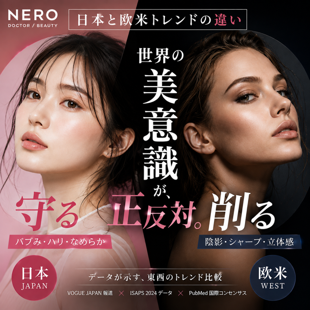 なぜ日本は頬こけを嫌い、ハリウッドは頬こけを求めるのか──東西で逆転する「若く見える顔」