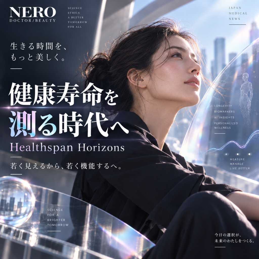 “若く見える”から“若く機能する”へ｜ヘルススパン可視化の構想