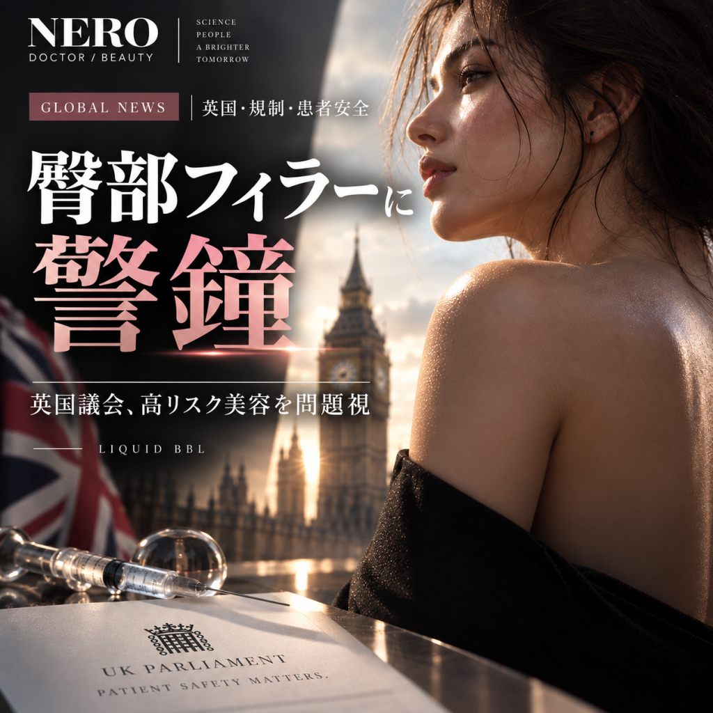 お尻に注入して敗血症？！「7ヶ月待っても政府は動かなかった」──英国議会委員会が美容高リスク処置規制の遅延を再び警告