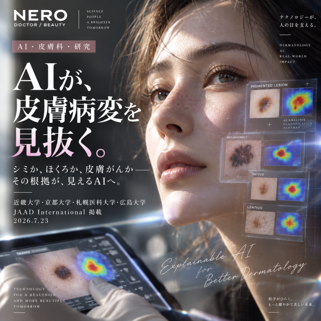 シミ・ほくろ・皮膚がんを「なぜそう判断したか」まで示すAIが登場？！皮膚科専門医がいない地域で使えるか──説明できるAIの現在地と限界