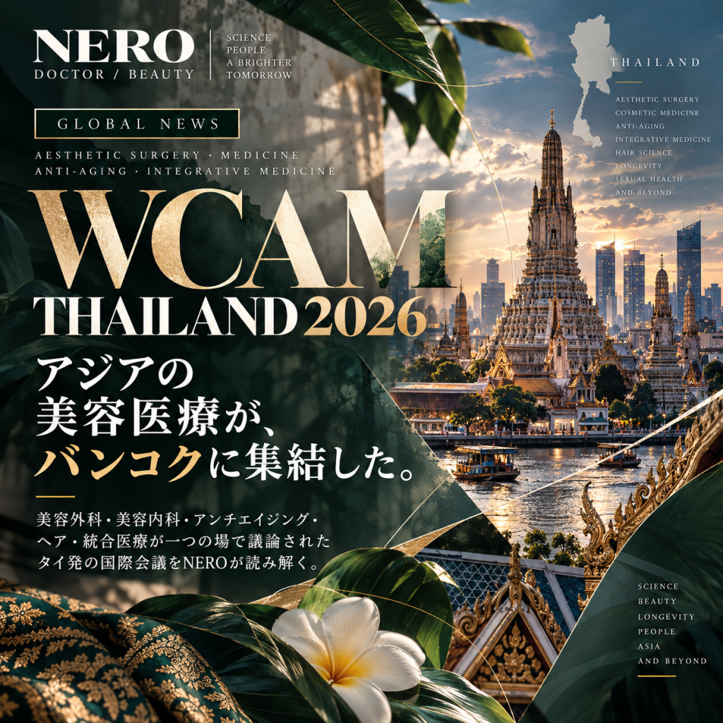 WCAM Thailand 2026・バンコクで第4回開催──美容外科・統合医療・Longevityを束ねるタイ式学会