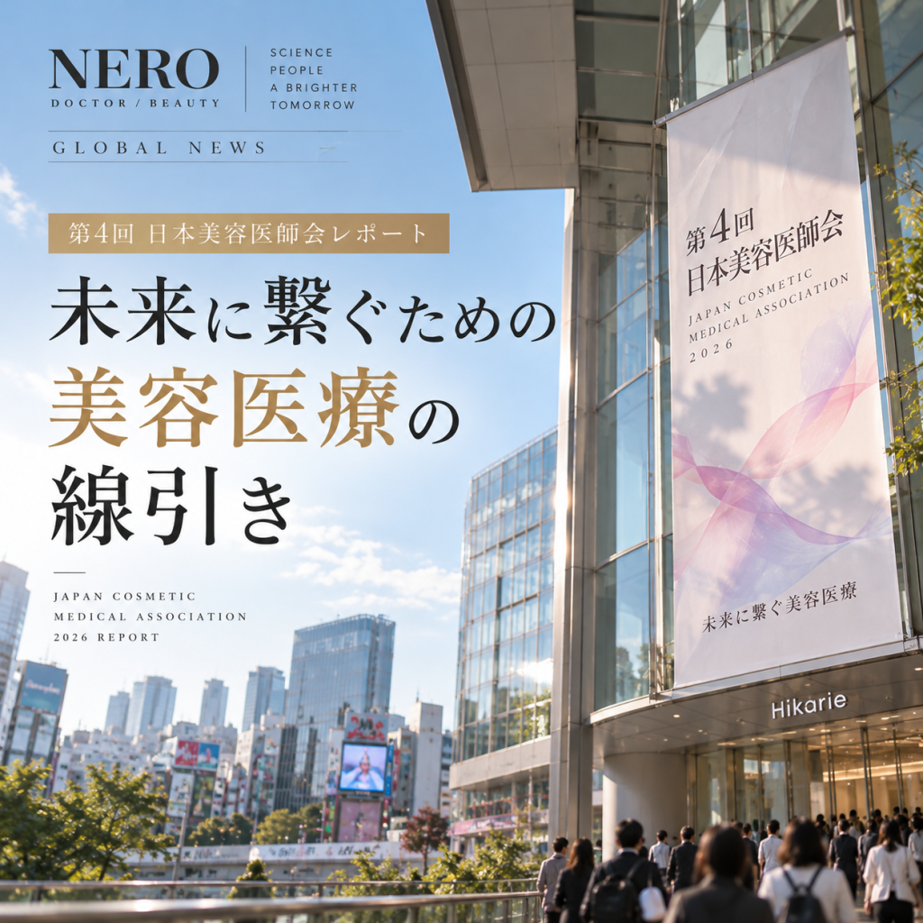 【第4回日本美容医師会レポート】大会長・田中亜希子医師が語った「未来に繋ぐ」ための線引き