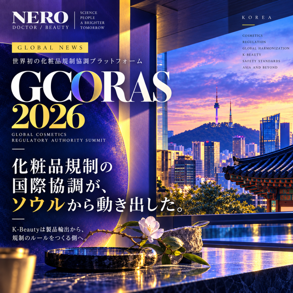 世界初の化粧品規制当局サミットGCORAS、ソウルで発足──K-Beautyが規制外交に踏み出した